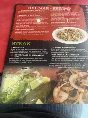 Menu photo 8 Rancho Azteca Minersville, PA Menu photo 8 Rancho Azteca Minersville, PA