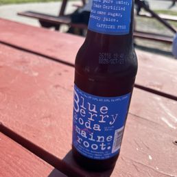 Blueberry soda