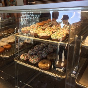 Leucadia Donut Shoppe - Snap of the donuts that had not been sold out yet in the later morning - Donuts Near Me - Encinitas, California Leucadia Donut Shoppe - Snap of the donuts that had not been sold out yet in the later morning - Donuts Near Me - Encinitas, California