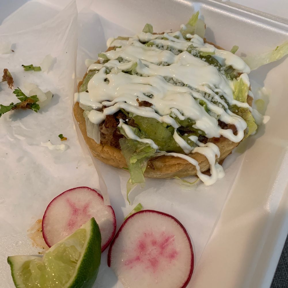 Freaking Tacos - Pork sope! - Mexican Near Me - Santa Rosa, California