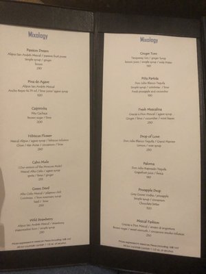 Menu photo 2 Azul San José del Cabo, BCS