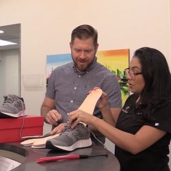 Orange County Foot & Ankle - Diabetic Shoes and the custom orthotics  at OCFA in Orange County.  https://OCfeet.com