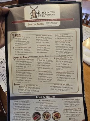 Menu photo 1 Little Dutch Restaurant Morristown, TN
