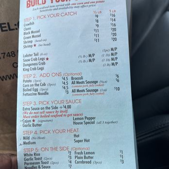 Cajun Boil Bar - Menu - Cocktail Bars Near Me - Reynoldsburg, Ohio