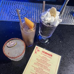 Korner Kitchen and Bar - Tuna's cocktail, AAPI Americano, & the Halo at me