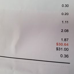 The store did not have any change. Not even 36 cents! The store did not have any change. Not even 36 cents!