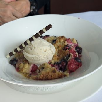 Central Park Boathouse - Blueberry crumble. Very large serving. - New American Near Me - New York, New York Central Park Boathouse - Blueberry crumble. Very large serving. - New American Near Me - New York, New York
