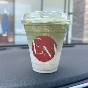 Everything Madeleine - Matcha Cream Latte - Desserts Near Me - Plano, Texas Everything Madeleine - Matcha Cream Latte - Desserts Near Me - Plano, Texas