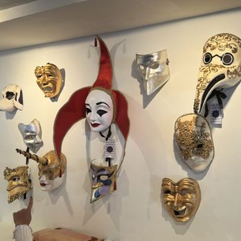 Caffe Prego - Venetian masks - Italian Near Me - Ogunquit, Maine