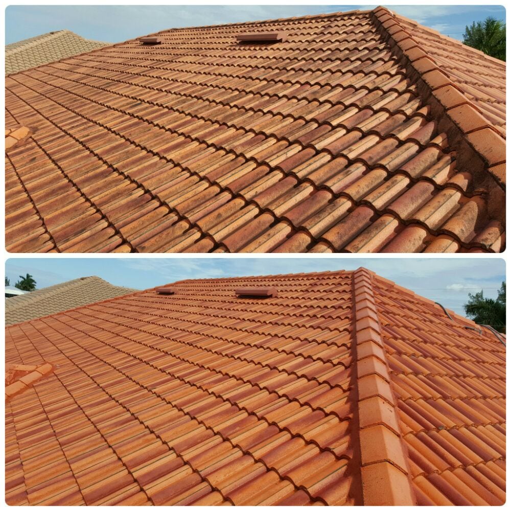 Slide of All American Roof Cleaning