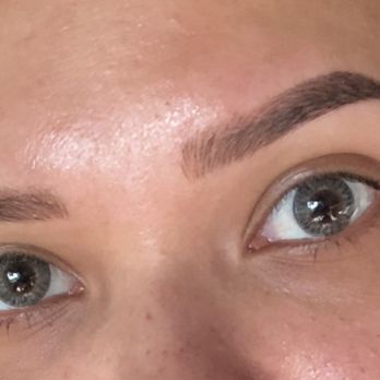 Karimi - Eyebrows three days after initial microblading session. I was soooo in love with them. - Permanent Makeup Near Me - Alexandria, Virginia