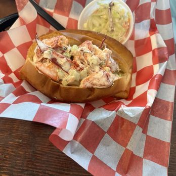 DJs Clam Shack - Over Stuffed Lobster Roll - Seafood Near Me - Indian Shores, Florida