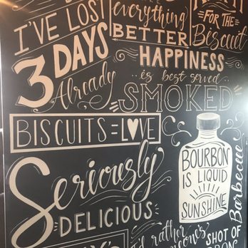 Biscuits and Bourbon - Wall - New American Near Me - Henderson, Nevada
