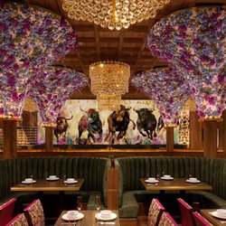 Butcher & Rose - The interior dining room of Butcher & Rose