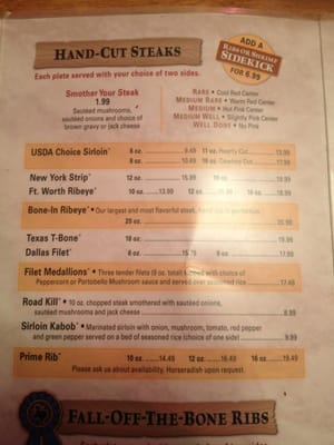 Menu photo 8 Texas Roadhouse El Paso, TX Menu photo 8 Texas Roadhouse El Paso, TX