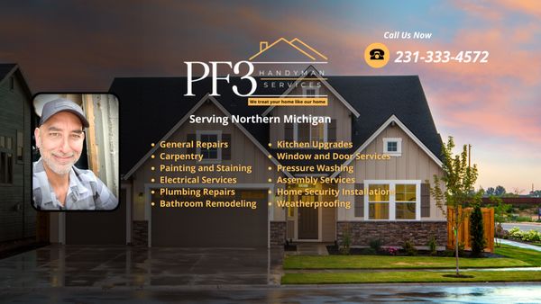 PF3 Handyman Services Logo