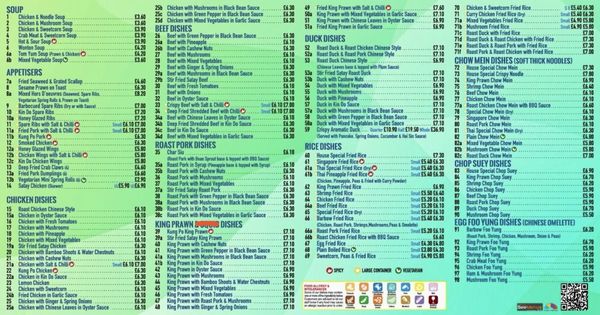 Menu photo 2 Man Bow House Romford, XGL