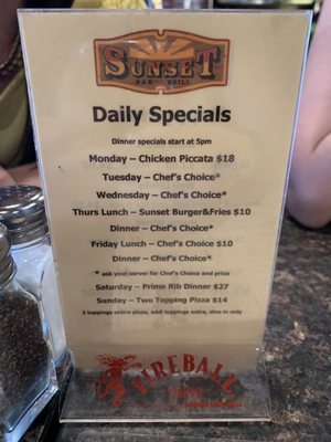 Menu photo 4 Sunset Beach Bar Manson, WA Menu photo 4 Sunset Beach Bar Manson, WA