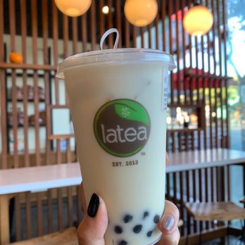 Latea Bubble Tea  - High Mountain Oolong Milk Tea - Desserts Near Me - Culver City, California
