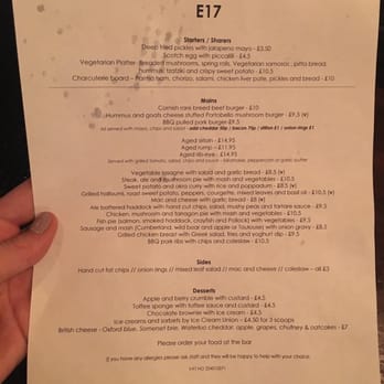 The Chequers - Current menu - Pubs Near Me - London, XGL The Chequers - Current menu - Pubs Near Me - London, XGL