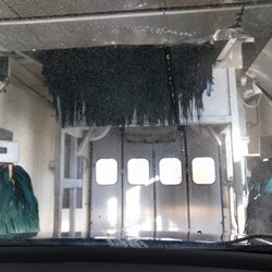 Getting the salt washed off. If only it were sea salt.
