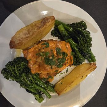 Greek Tavern - Stuffed Salmon Monte Carlo Special - Greek Near Me - Gainesville, Georgia