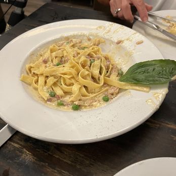 Coppola's East - Spaghetti Carbonara - Italian Near Me - New York, New York Coppola's East - Spaghetti Carbonara - Italian Near Me - New York, New York