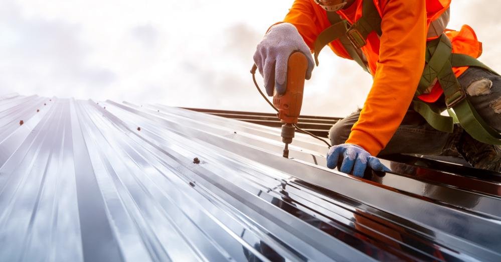 Slide of Yowell's Roofing