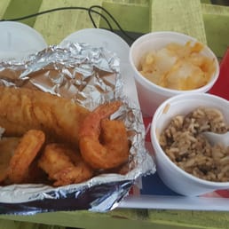 This fish and shrimp is from Houston Live Foodtruck located at 6780 MLK. Very good unlike Foodgasm. This fish and shrimp is from Houston Live Foodtruck located at 6780 MLK. Very good unlike Foodgasm.