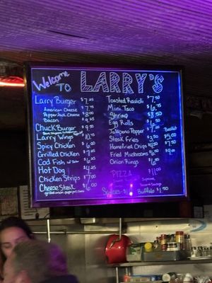 Menu photo 1 Larry's Tavern Grover, MO