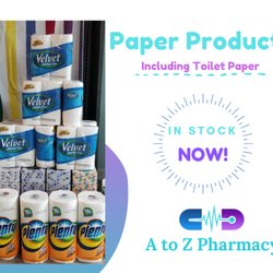 A to Z Pharmacy - Paper Product Pyramid Promotion