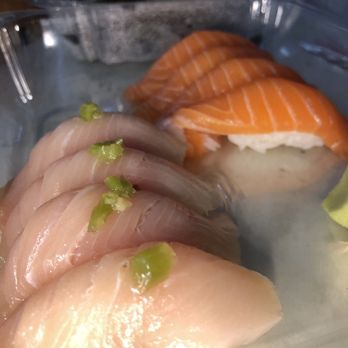 Zono Sushi - Salmon Sushi 2 pieces = $5.50 Yellowtail Sushi 2 pieces = $5.95 - Sushi Bars Near Me - Glendale, California Zono Sushi - Salmon Sushi 2 pieces = $5.50 Yellowtail Sushi 2 pieces = $5.95 - Sushi Bars Near Me - Glendale, California