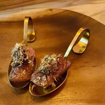 omakase room by maaser - Wagyu and gold flakes - so yumm - Sushi Bars Near Me - New York, New York omakase room by maaser - Wagyu and gold flakes - so yumm - Sushi Bars Near Me - New York, New York