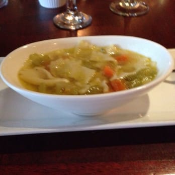 Redwood Cafe - Chicken noodle soup of the day. Yummy! - New American Near Me - Modesto, California Redwood Cafe - Chicken noodle soup of the day. Yummy! - New American Near Me - Modesto, California