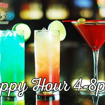 El Vaquero Mexican Restaurant - three cocktails on a bar - Mexican Near Me - Delaware, Ohio