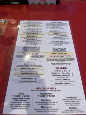 Menu photo 1 Pooley's Madison, WI