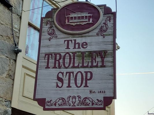 The Trolley Stop by null