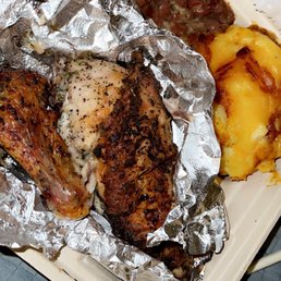 2 PC Herb Roasted Chicken with Red Beans and Rice and Mac and Cheese 2 PC Herb Roasted Chicken with Red Beans and Rice and Mac and Cheese