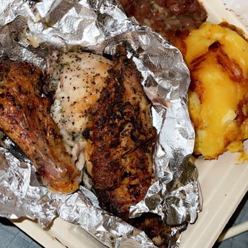 D's Original Take Out Grill - 2 PC Herb Roasted Chicken with Red Beans and Rice and Mac and Cheese - Barbeque Near Me - Los Angeles, California D's Original Take Out Grill - 2 PC Herb Roasted Chicken with Red Beans and Rice and Mac and Cheese - Barbeque Near Me - Los Angeles, California
