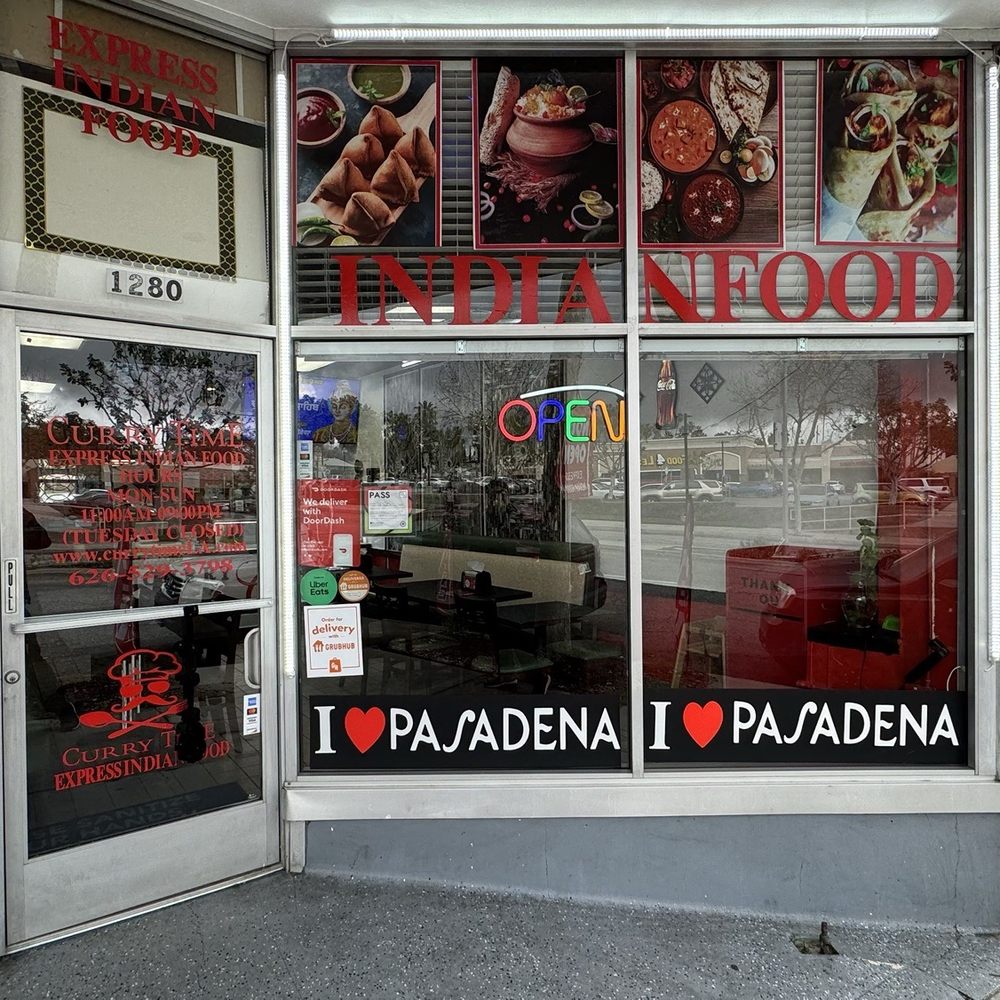 Curry Time Now - Outside - Indian Near Me - Pasadena, California Curry Time Now - Outside - Indian Near Me - Pasadena, California