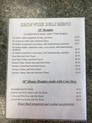 Menu photo 2 Shopwise Meat Market Virginia Beach, VA Menu photo 2 Shopwise Meat Market Virginia Beach, VA