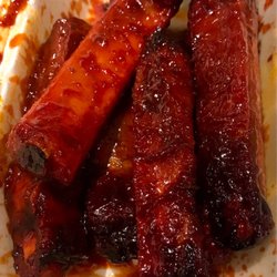 Five Star Restaurant - Delicious and big bbq spare ribs, Cooked perfectly and loaded with sauce. Tons of meat. Best ever.