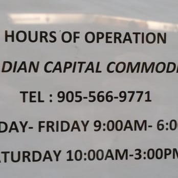 Canadian Capital Commodities - Biz hrs - Currency Exchange Near Me - Mississauga, Ontario Canadian Capital Commodities - Biz hrs - Currency Exchange Near Me - Mississauga, Ontario