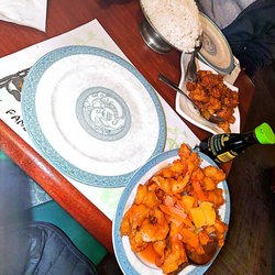 Royal Panda Restaurant - Sweet And Sour Chicken  Steamed Rice  Honey Chicken Steamed broccoli