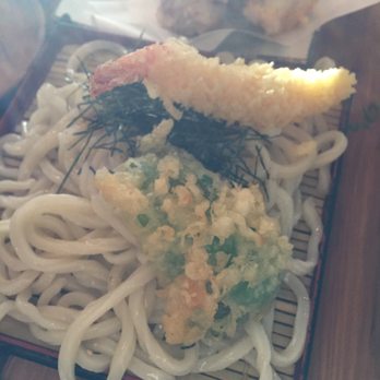 MeNami - Tempura with cold udon - Japanese Near Me - Toronto, Ontario
