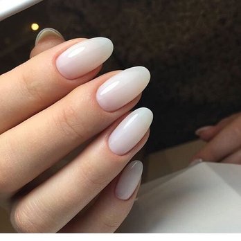 Diva Nails & Spa - This is what I wanted and she gave me pink almond nails. - Nail Salons Near Me - Fresno, California