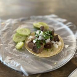 Tacos El Metate - Lengua Taco