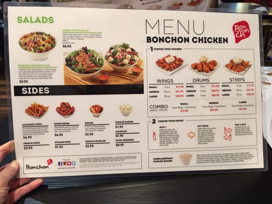 Menu photo 8 Bonchon Newark Newark, CA