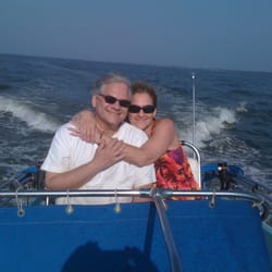 Rachel Frozenfar, DC - A great day on Fire island with my brother