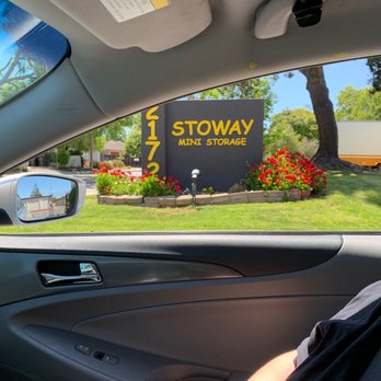 Stoway Mini-Storage - Sign - Self Storage Near Me - Mountain View, California Stoway Mini-Storage - Sign - Self Storage Near Me - Mountain View, California